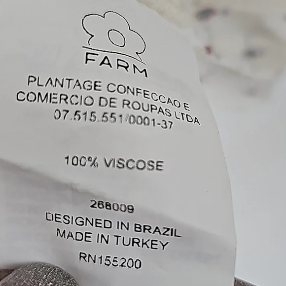 FARM Rio Anthropologie Diana Peasant Pullover Top XL - Picture 10 of 14